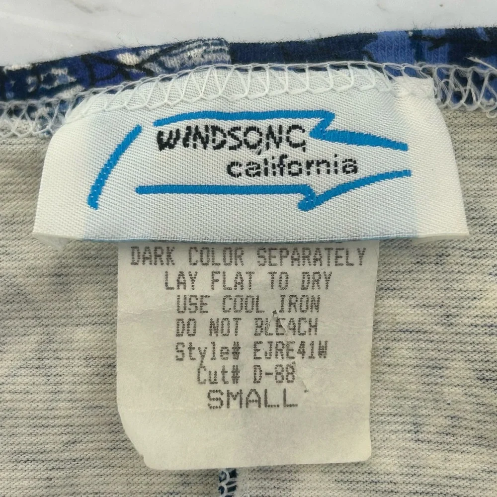 VTG 80s WINDSONG CALIFORNIA Belted Mini Dress